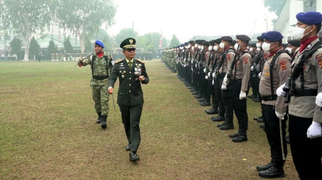 HUT ke-81 TNI di Jambi, Danrem 042/Gapu Tegaskan Komitmen Prajurit Jaga Kedaulatan Bersama Rakyat